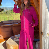 Mulberry Ribbed PJ Pant