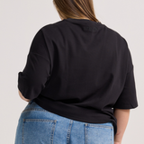 Black Oversized Tee
