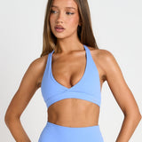 Sky Micro Halter Crop