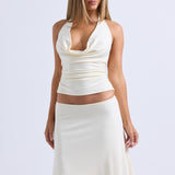 Ruby Asymmetrical Midi Skirt