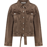Brown Denim Jacket