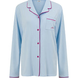 Bluebell Ribbed Long Sleeve PJ Top