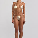 Alma Printed Bikini Bottom