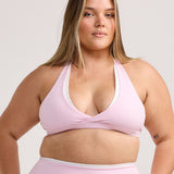 Strawberry Layered Micro Halter Crop