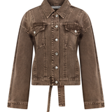 Brown Denim Jacket