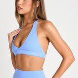 Sky Micro Halter Crop