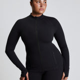 Black Zip Jacket