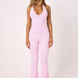 Strawberry Layered Halter Top