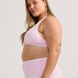 Strawberry Layered Micro Halter Crop