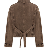 Brown Denim Jacket