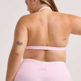 Strawberry Layered Micro Halter Crop