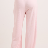 Pink Ribbed PJ Pant