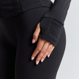 Black Zip Jacket
