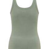 Sage Low Scoop Tank Top