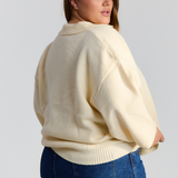 Buttercream Collared Knit