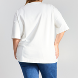 White Oversized Tee