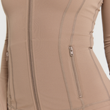Latte Zip Jacket