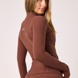 Brown Zip Jacket