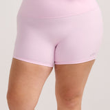Strawberry Layered Subtle Scrunch Bike Short 4"