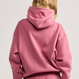 Dusty Pink Zip Hoodie