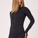 Black Zip Jacket
