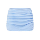 Willow Ruched Mini Skirt