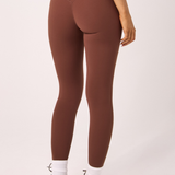 Brown Subtle Scrunch Legging