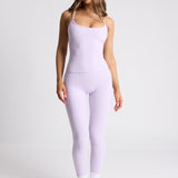 Lilac Thin Strap Racerback Tank