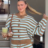 Romi Mohair Button Up Knit