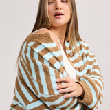 Romi Mohair Button Up Knit