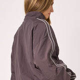 Smoke Windbreaker Jacket