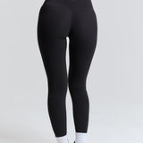 Black Subtle Scrunch Legging