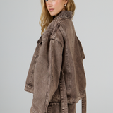 Brown Denim Jacket