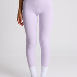 Lilac Subtle Scrunch Legging