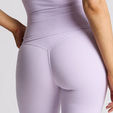 Lilac Subtle Scrunch Legging
