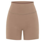 Latte Subtle Scrunch Bike Short 4"