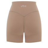 Latte Subtle Scrunch Bike Short 4"