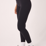 Black Subtle Scrunch Legging