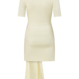 Eden Wrap Tie Mini Dress