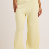 Yellow Ribbed PJ Pant