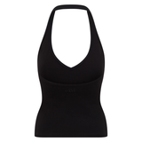 Black Halter Top