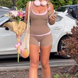 Strawberry Thin Strap Racerback Tank