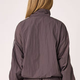Smoke Windbreaker Jacket