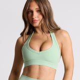 Matcha Halter Crop
