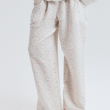 Pink Floral Long PJ Pants
