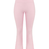 Strawberry Layered Subtle Scrunch Flared Legging