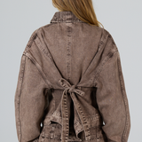 Brown Denim Jacket