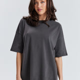 Charcoal Oversized Tee