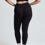 Black Subtle Scrunch Legging