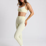 Lemon Subtle Scrunch Legging